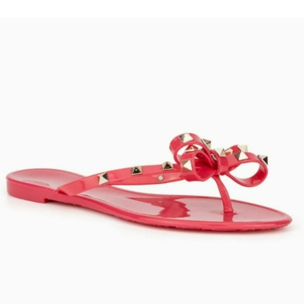 Olivia Miller Valtos Jelly Sandals-7 - Picture 5 of 7
